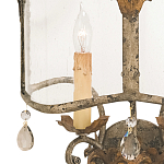 Бра настенное с цветочным мотивом Aged Luxury варинант исполнения - 1 | Loft Concept в Омске