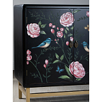 Комод деревянный Tits on flowers варинант исполнения - 6 | Loft Concept в Омске