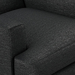 Мебельная ткань Шенилл черный цвет 138 см T4-35 варинант исполнения - 4 | Loft Concept в Омске