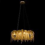 Люстра круглая подвесная с металлическими дугами и длинными цепочками 80 см Atlantis Chain варинант исполнения - 11 | Loft Concept в Омске