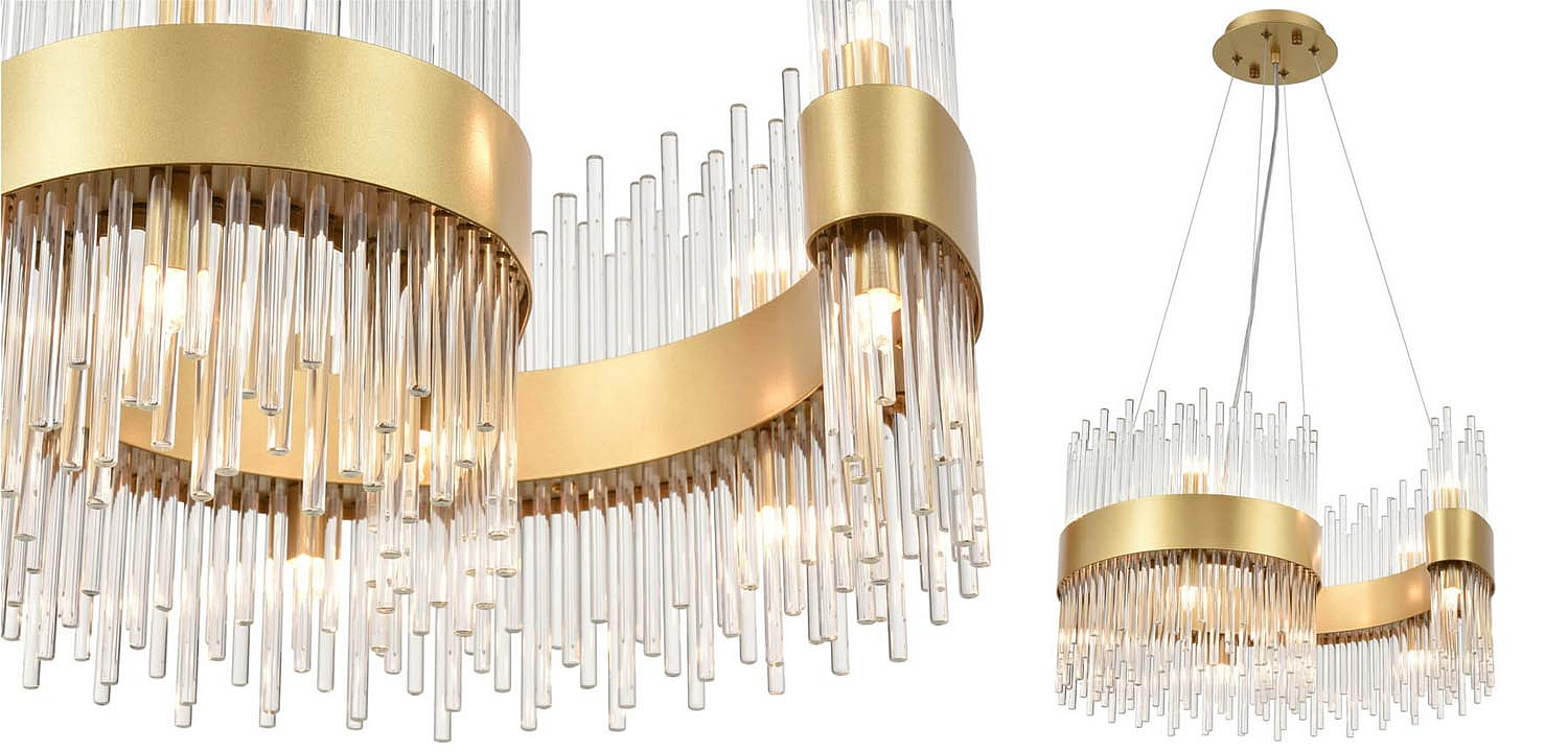 Люстра Nembus Chandelier 50 gold Люстра Nembus Chandelier 50 gold - Loft-Concept в Омске