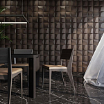 Гипсовая 3D панель с принтографией PM-26 варинант исполнения - 3 | Loft Concept в Омске