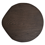 Столик журнальный приставной темный шпон Form Graphics варинант исполнения - 2 | Loft Concept в Омске