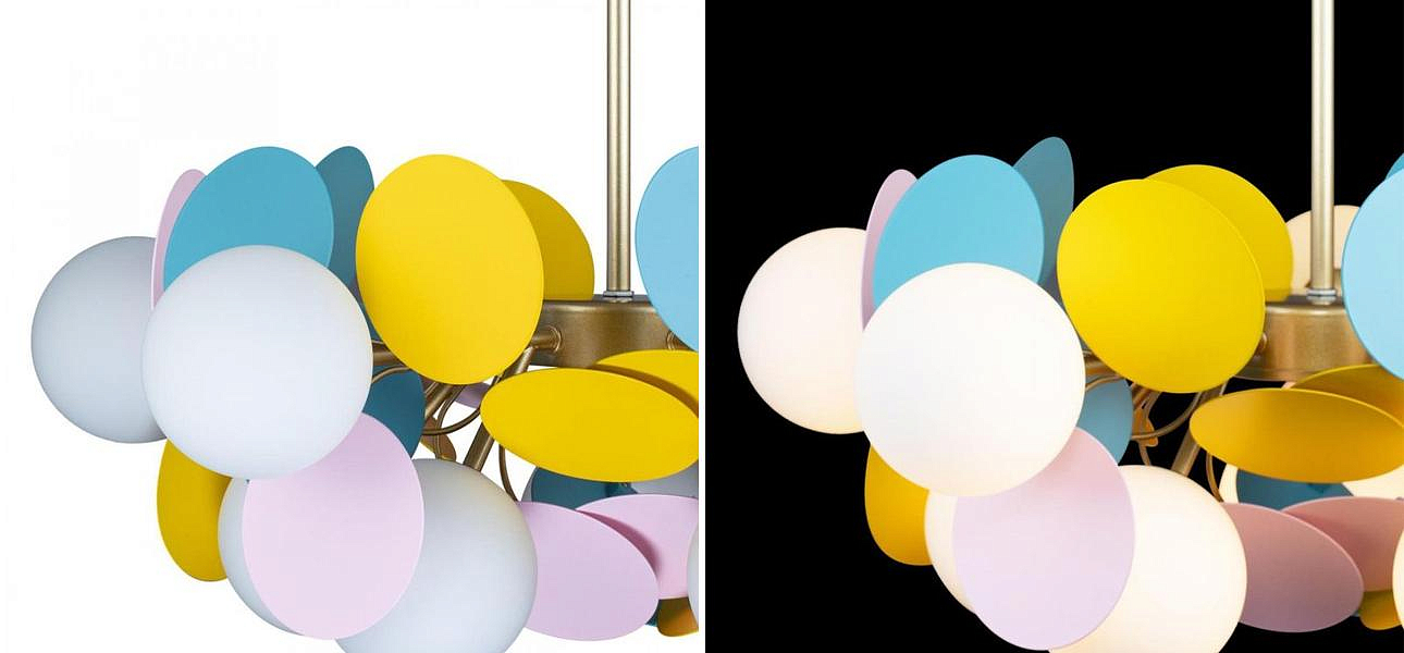 Люстра MATISSE Chandelier multicolor 10 ламп Люстра MATISSE Chandelier multicolor 10 ламп - Loft-Concept в Омске