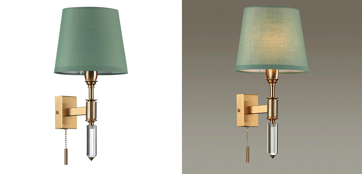 Бра Ramona Green Wall Lamp Бра Ramona Green Wall Lamp - Loft-Concept в Омске
