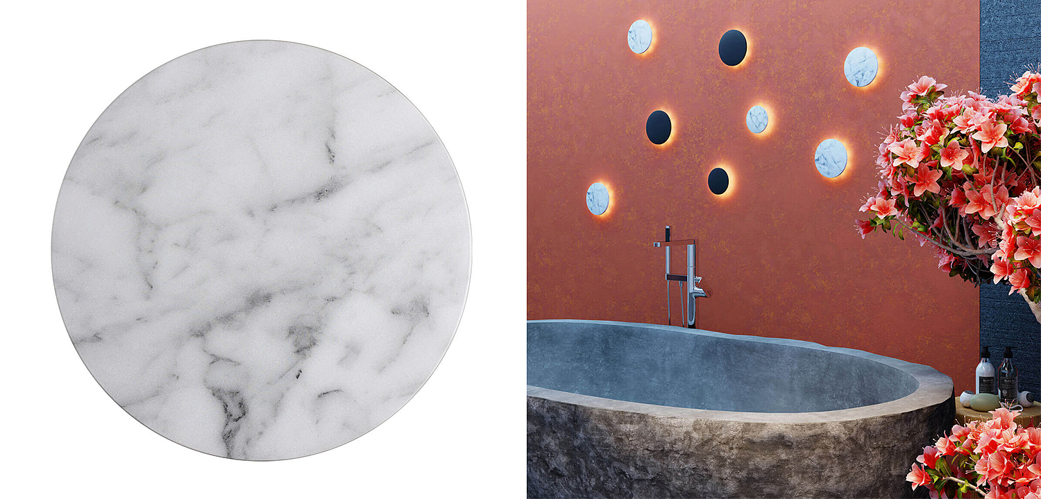 Бра Disco Piatto Marble Sconce - Loft-Concept в Омске