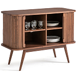 Низкий буфет с 2-мя раздвижными дверцами Toinette Light Cupboard варинант исполнения - 5 | Loft Concept в Омске