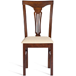 Стул деревянный с узором ручной работы Espresso варинант исполнения - 7 | Loft Concept в Омске