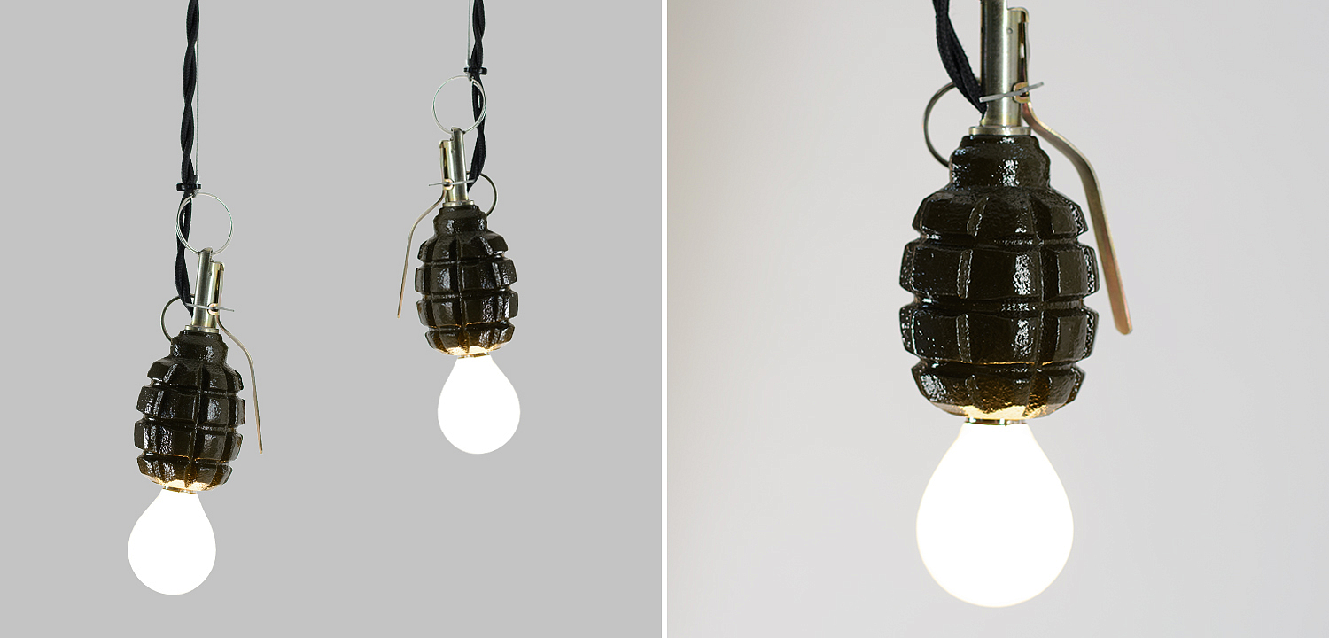 Подвесной светильник Grenade Lamp Подвесной светильник Grenade Lamp - Loft-Concept в Омске