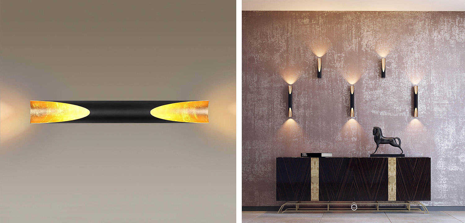 Бра Kenver Delightfull Black 48 Бра Kenver Delightfull Black 48 - Loft-Concept в Омске