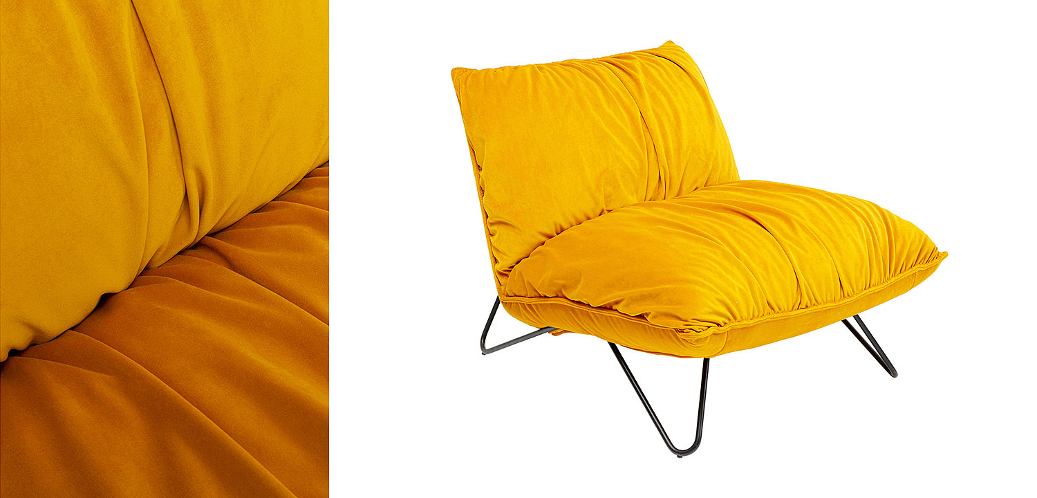 Кресло Velvet Turmeric Кресло Velvet Turmeric - Loft-Concept в Омске