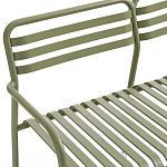 Скамья из алюминия Mack Metal Bench Green варинант исполнения - 4 | Loft Concept в Омске