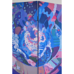 Ширма Космическая Фантазия варинант исполнения - 2 | Loft Concept в Омске