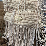 Вязанное панно для ресторана WINTER варинант исполнения - 3 | Loft Concept в Омске