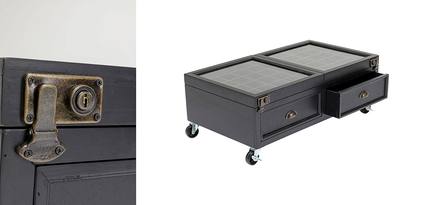 Кофейный стол Black Storage Space - Loft-Concept в Омске