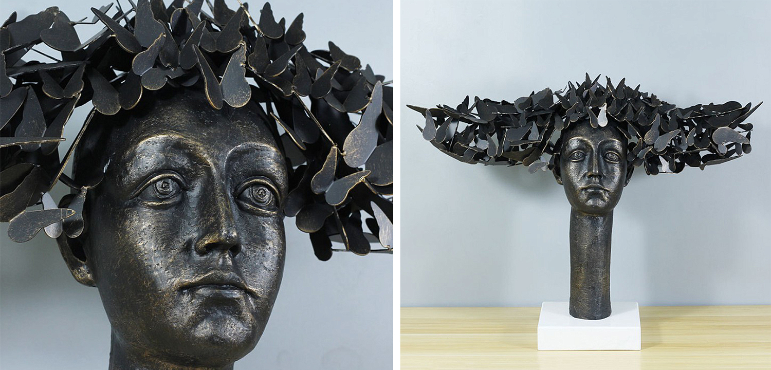 Статуэтка Butterflies on the Head Статуэтка Butterflies on the Head - Loft-Concept в Омске