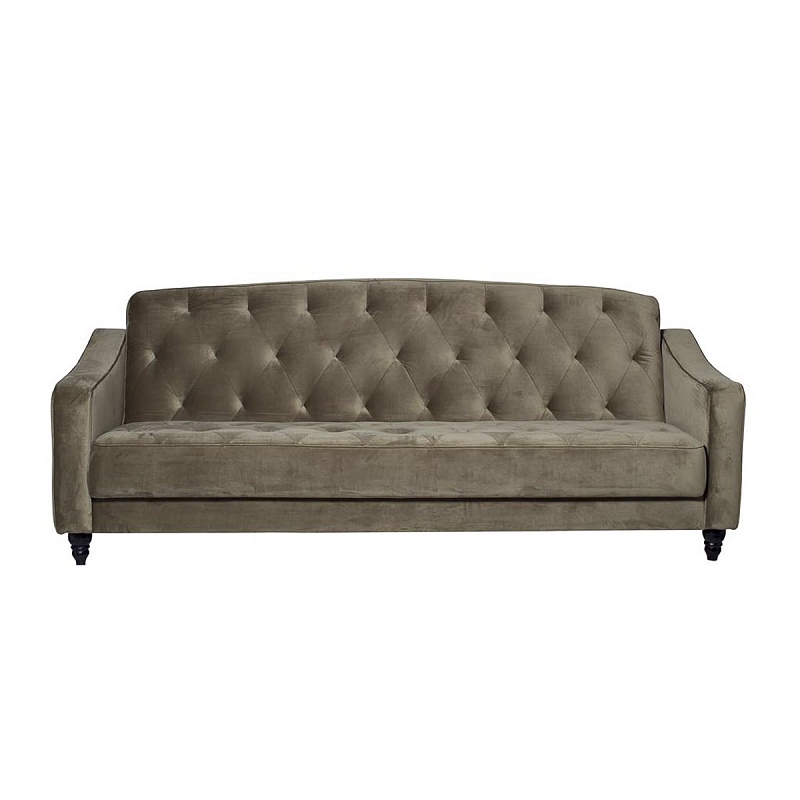 Диван Abbyson Emily Tufted Sofa Olive Оливковый Диван Abbyson Emily Tufted Sofa Olive Оливковый в Омске | Loft Concept