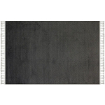 Ковер из полиэстера Black and white continent варинант исполнения - 1 | Loft Concept в Омске