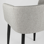 Мягкое кресло на металлических ножках Shaggy Grey варинант исполнения - 7 | Loft Concept в Омске