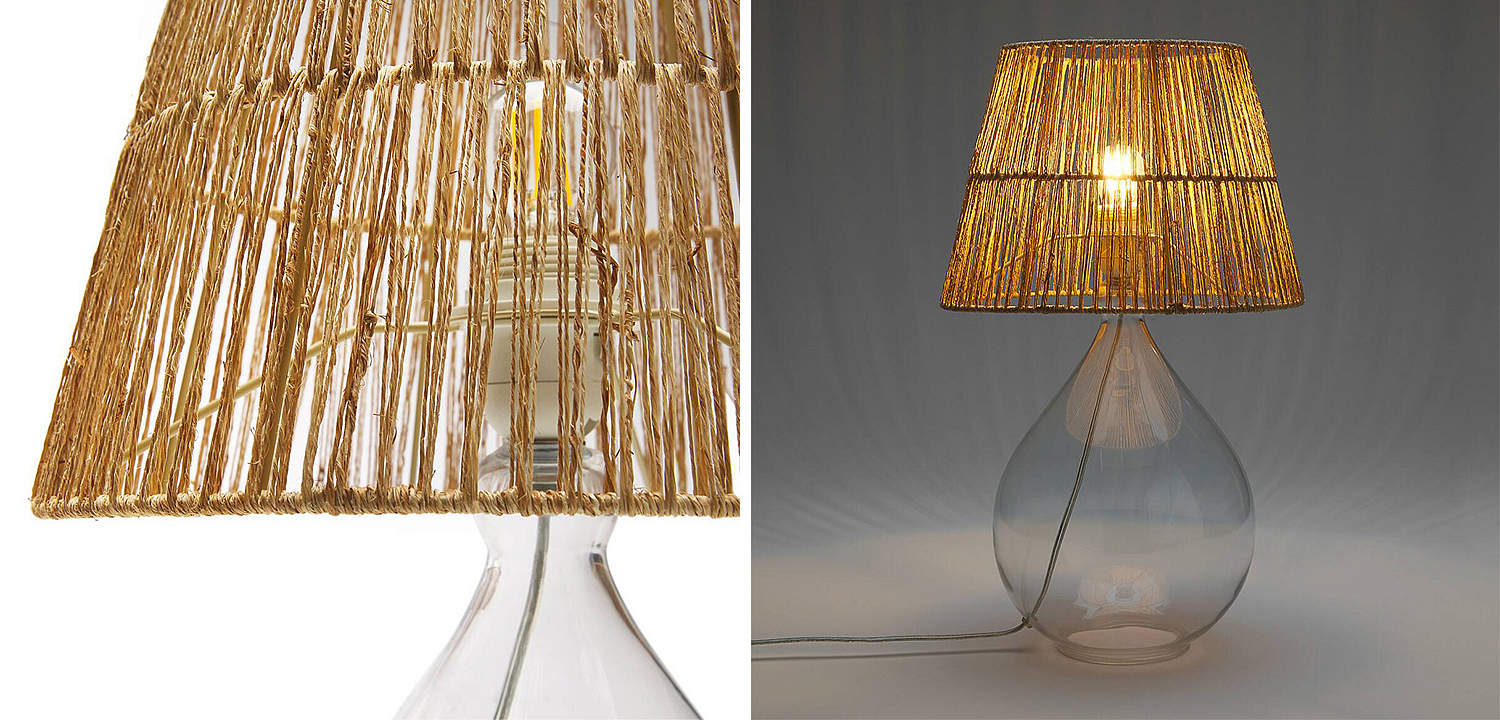 Настольная лампа Ronni Glass Table lamp - Loft-Concept в Омске