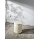 Приставной столик с рисунком из раковин устриц Bone Inlay варинант исполнения - 9 | Loft Concept в Омске