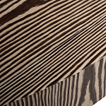 Столик журнальный круглый с полосатым узором Zebroids варинант исполнения - 8 | Loft Concept в Омске