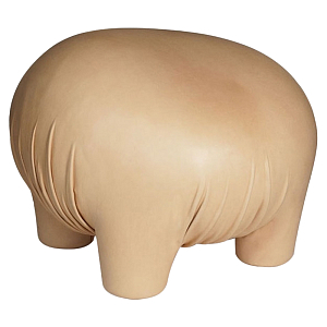 Пуф Натуральная кожа Anomaly дизайн Moroso Leather