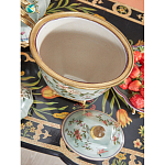 Ваза с крышкой и цветочным узором Genuine Chinese Classics варинант исполнения - 6 | Loft Concept в Омске