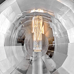 Бра округлой формы с многогранным стеклянным плафоном Hinkley варинант исполнения - 5 | Loft Concept в Омске