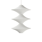 Подвесной вязаный белый светильник «Звезда Востока 03» варинант исполнения - 1 | Loft Concept в Омске