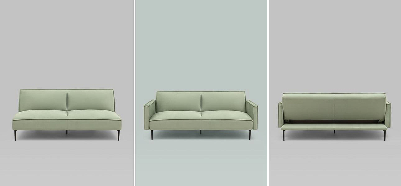 Диван Eleri фисташковый велюр - Loft-Concept в Омске