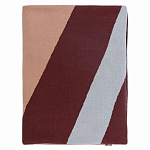 Плед из хлопка с геометрическим рисунком Elan Stripe Addison варинант исполнения - 5 | Loft Concept в Омске