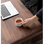 Кофейный стол из массива дерева с выдвижными ящиками Coffee Walnut Table варинант исполнения - 4 | Loft Concept в Омске