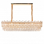 Люстра овальная с хрустальными подвесками Gorgeous Crystal Light варинант исполнения - 2 | Loft Concept в Омске