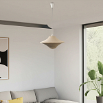 Подвесной вязаный бежевый светильник «Звезда Востока 01» варинант исполнения - 2 | Loft Concept в Омске