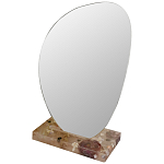 Настольное зеркало с подставкой из эпоксидной смолы с цветами Epoxy Resin Flowers Mirror варинант исполнения - 1 | Loft Concept в Омске