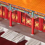 Храм Конфуция Тайвань миниатюра для интерьера в китайском стиле варинант исполнения - 3 | Loft Concept в Омске