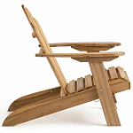 Уличное кресло из массива акации Adirondack Wooden Chair Natural варинант исполнения - 3 | Loft Concept в Омске