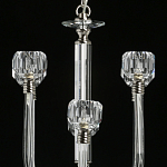 Люстра с 8-ю лампами и гранеными стеклянными плафонами Prism Gala варинант исполнения - 9 | Loft Concept в Омске