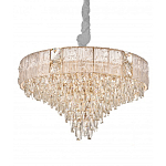 Люстра с каскадом из прозрачного хрусталя Constant Sparks варинант исполнения - 8 | Loft Concept в Омске