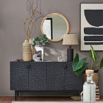 Ваза декоративная из натурального плетеного бамбука Bamboo Decor 32 варинант исполнения - 5 | Loft Concept в Омске