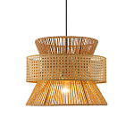 Подвесной светильник с абажуром из натуральных материалов Light Inside the Cell варинант исполнения - 1 | Loft Concept в Омске