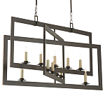 Люстра из пересекающихся прямоугольных элементов Intersecting Rectangles варинант исполнения - 3 | Loft Concept в Омске