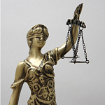 Статуэтка бронзовая Фемида Bronze Goddess варинант исполнения - 1 | Loft Concept в Омске