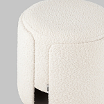 Дизайнерский Пуф Букле Poof Alice White Boucle  варинант исполнения - 2 | Loft Concept в Омске
