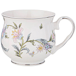 Кружка из фарфора с цветочным принтом 480 мл Tea Flower Set варинант исполнения - 1 | Loft Concept в Омске