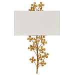 Бра с прямоугольным абажуром и каркасом в виде лепестков клевера Hanging Clover варинант исполнения - 3 | Loft Concept в Омске