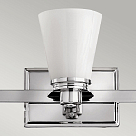 Бра для ванных комнат с белыми стеклянными конусными плафонами Hinkley варинант исполнения - 2 | Loft Concept в Омске