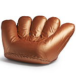 Дизайнерское кожаное кресло в форме руки Poltronova Joe Gold  Armchair варинант исполнения - 3 | Loft Concept в Омске