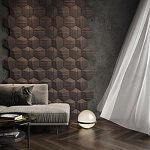 Гипсовая 3D панель с принтографией PM-30 варинант исполнения - 5 | Loft Concept в Омске